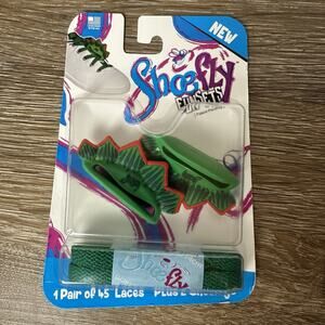 Shoefly Funsets Dinosaur Green 45 Inch Laces